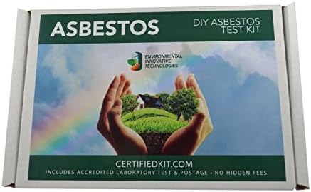 Professional Asbestos Do It Yourself Test Kit by EIT – Prepaid Lab Testing and Shipping Perfect for Your Home or Business, 5 Pack