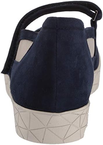 BeautiFeel Women's SHER Sneaker, Navy Suede Nude mesh, 360 Medium EU (5 US) | Image 2
