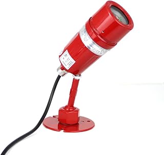 Detector de Llama, Detector de Llama Infrarrojo de Doble Banda, Alarma Contra Incendios para Fuegos Artificiales/Fábrica/Gasolinera