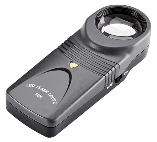 Opticron 57519 LED Magnifier, Black, 10x26mm