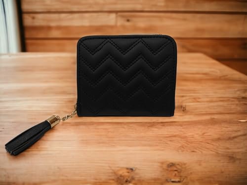 Image of Women's Small Zip Wallet Coin Purse for Cash, Cards & Coins