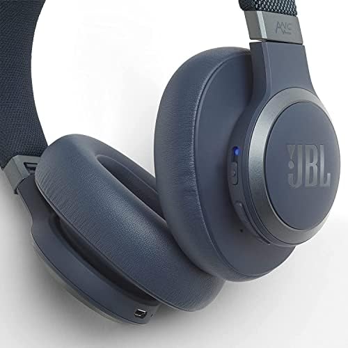 JBL LIVE 650BTNC draadloze over-ear hoofdtelefoon in het wit, bluetooth  oortelefoon met ruisonderdrukking, lange batterijduur en Alexa-integratie,  onderweg naar muziek luisteren en telefoneren, Blauw : Amazon.nl:  Elektronica