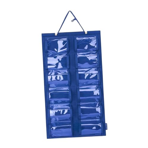 kowaku Karate Belt Display Rack Wall Hanging Visible Taekwondo Belt Holder Belts Storage Organizer for MMA Judo (Belt Not Included), Blue
