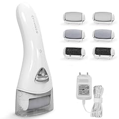 MYCARBON Pedicure Elettrico Professionale Cura Piedi Ricaricabile Attrezzi Leviga Calli Talloni Screpolati Rimuove Duroni Pelle Secca con 6 Rulli Ricambio