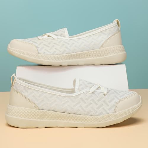 ihinzry Orthopedic Walking Shoes for Women Slip On Lightweight Breathable Non-Slip EVA Sneakers Arch Support Nurse Work Shoes4