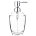 Hand Soap Dispenser Refillable Clear Plastic Pump Bottles Countertop Lotion 12 Ounce More for Kitchen or Bathroom