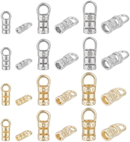 Chain End Thread Amazon.com: PH PandaHall 48pcs 3 Sizes Cord End Caps Rope End Caps ...