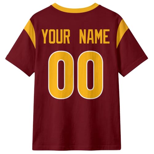 Image of T-Shirt Custom Crewneck Short Sleeve for Men Gifts | Custom T-Shirt Personalized Name and Number