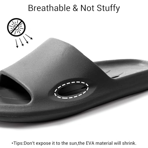 Shower Shoes Quick-Dry Non-Slip Bathroom Slippers for Men & Women,Quick-Dry Non-Slip, Home Slides Dorms, Gym, Pool, Spa, Camping, Beach3