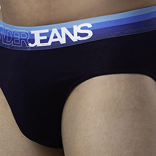 Image of Underjeans Men Cotton Blend Brief