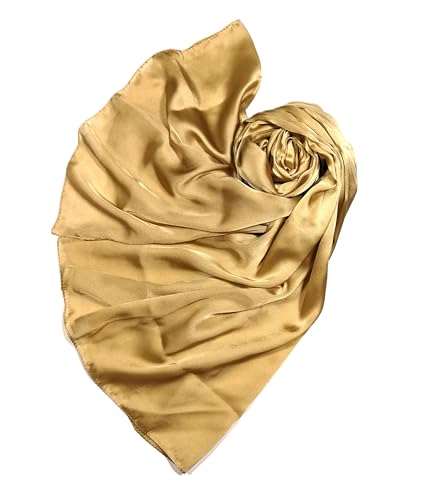 Shanlin Silk Feel Long Satin Patterned & Solid Color Scarves for Women in Gift Box3