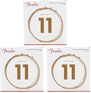 Fender Duratone 80/20 Bronze Acoustic Guitar Strings 12-52
