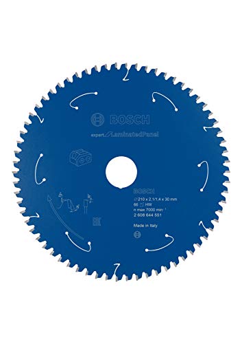 Disco de sierra circular Bosch Expert con 66 dientes para evitar astillas en laminado 3