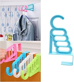 DOITOOL Cabinet Hooks Door Valet Hook Multi Hanging Hanging Holder Storage Hook Clothes Hanger for Bedroom Bathroom Cabinet Coats Jackets Hats Towels Clothes Rack