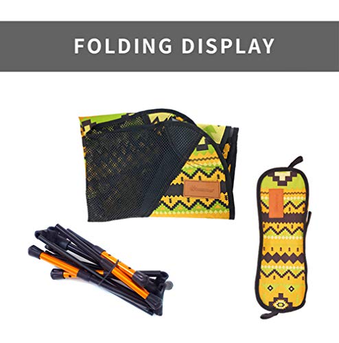 Chaise pliante camping réglable et portative avec sac randonnée