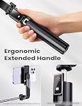 ANXRE Stick de Selfie extensible avec télécommande sans fil iPhone Smartphones Android Samsung