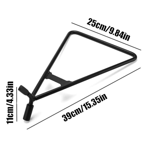 Caballete elevador para moto de cross y soporte técnico triangular de 40 cm 2