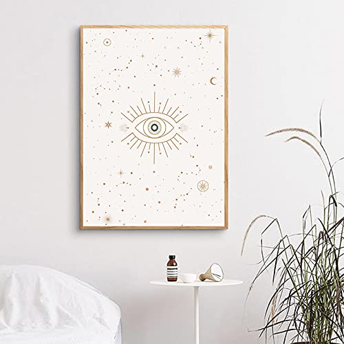 Toile Peinture Beige Gris Neutre Qualité Galerie Sans Cadre