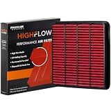 HIGHFLOW PA5799X High Performance, Pre-Oiled Disposable Engine Air Filter | Fits 2007-2021 Toyota