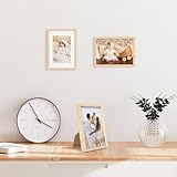 A5 Oak Wood Photo Picture Frame,15x21cm Certificate Frames with Perspex Glass for Wall Display Horizontally or Vertically in Living Room Bedroom Gallery,Set of 2 - Image 7