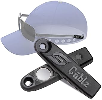 Cablz Shade Savers - Magnetic Hatband System w/Silicone Ends, Band and Ball Marker
