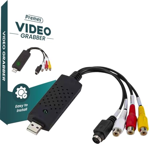 Video grabber - USB - Suitable For Windows 10 - Videograbber - Digitalise Videotapes
