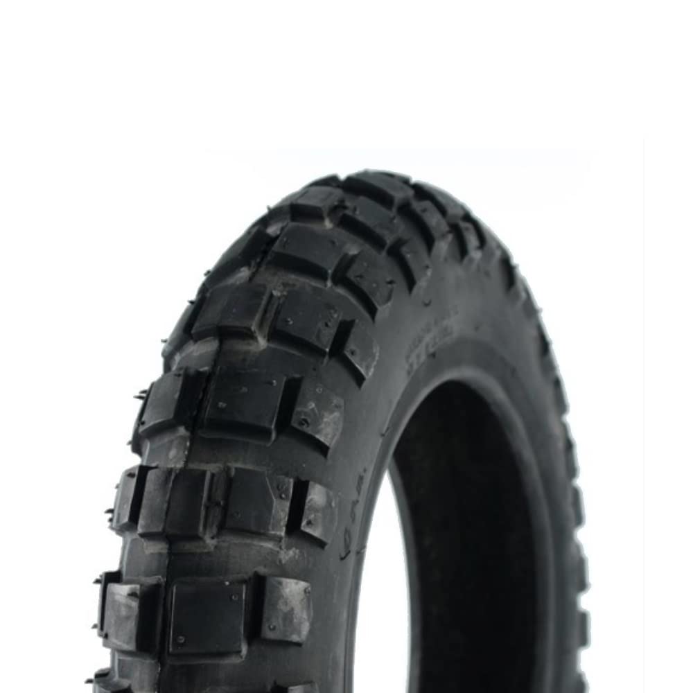 ECOVELO 2 Neumáticos 3.00 – 10 + Cámaras de Aire con Válvula Curva 4 PR Reforzados para Vespa 50/125 cc Special PK HP XL