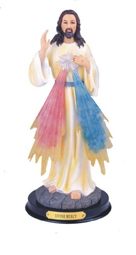 12" Inch Divine Mercy Jesus Christ Jesus Cristo Statue Figurine Figure Catholic
