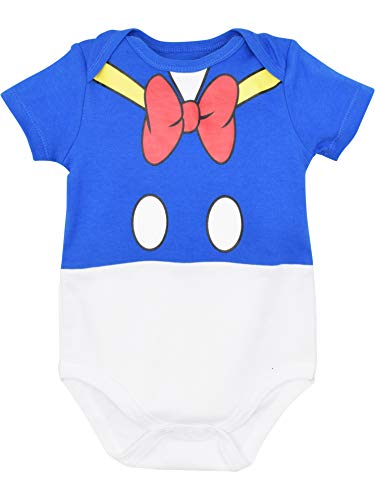 Disney Mickey Mouse Minnie Mouse Pluto Donald Duck Infant Baby Boys 5 Pack Cuddly Bodysuits Clubhouse 3-6 Months #TOP2