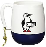 チャムス(CHUMS) 食器 ビッグラウンドキャンパーマグ CH62-1047-W015-00 ホワイト/ネイビー