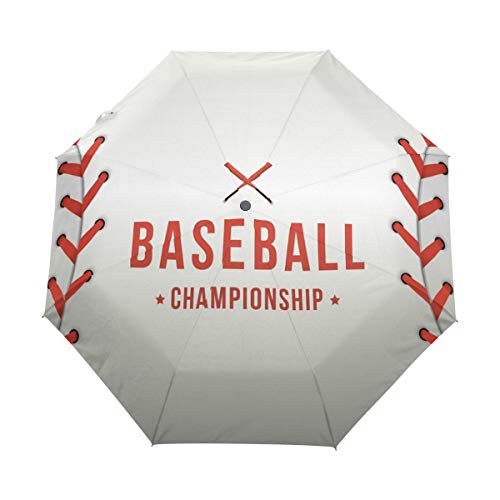 Preisvergleich Produktbild XiangHeFu Umbrella Game Sport Baseball 3 Falten Leichte Anti-UV