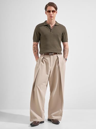 Image of Highlander Men's Polo Tshirt | Flat Knit | Regular Fit | Polo T-Shirt for Man