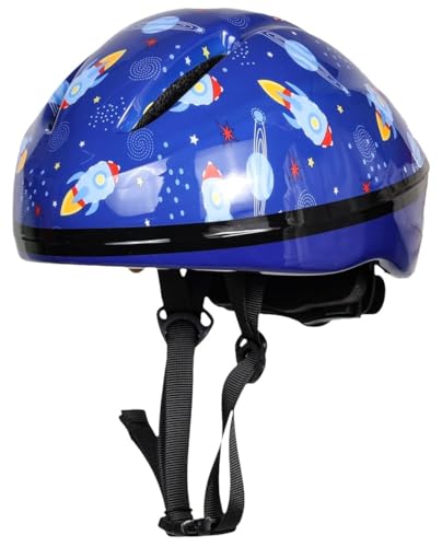 Image of Airavat Mini Rider Kids Cycling & Skating Helmet, Aerodynamic Shape, Size Adjustable with Quick Release Buckle (Blue, Small (49-53 cm))
