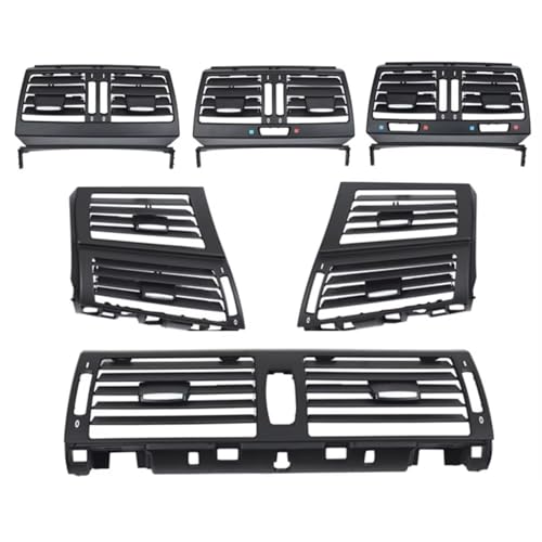 Rejilla aire acondicionado coche para X5 X6 E70 E71 2007-2013 ventilación delantera central 3