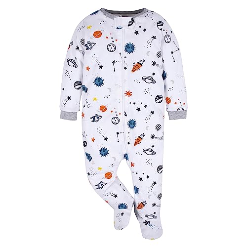 Image of Gerber Baby Boys 4 Pack Sleep 'N Play Footie