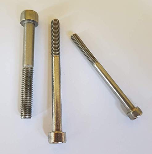 Preisvergleich Produktbild 25 Stück Zylinderschrauben / Zylinderkopfschrauben (Teilgewinde) mit Innensechskant DIN 912 V2A Edelstahl M4 / M5 / M6 / M8 / / EHK-Verbindungstechnik (M6x40)