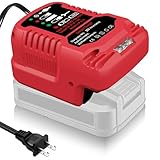 JHBZ Mini Charger for Bauer 20V Battery,1701C-B 20V Battery Adapter Replacement for Bauer 20V Hyper .max Lithium Ion Battery Power Equipment Drill Battery Charger(Battery Not Included)