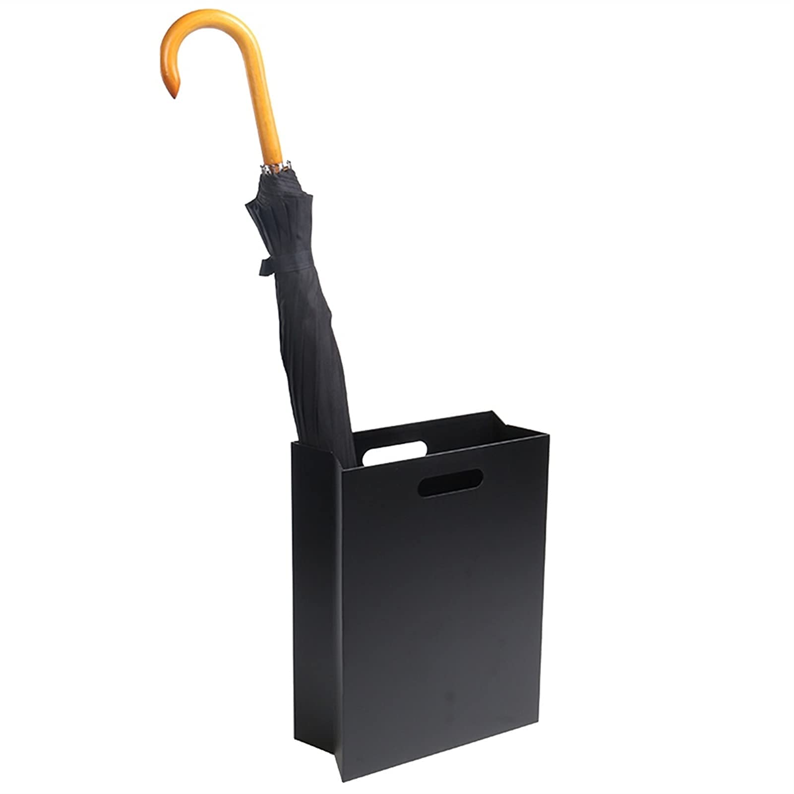 Porte-parapluie autoportant avec poignée ergonomique pour entrée étroite