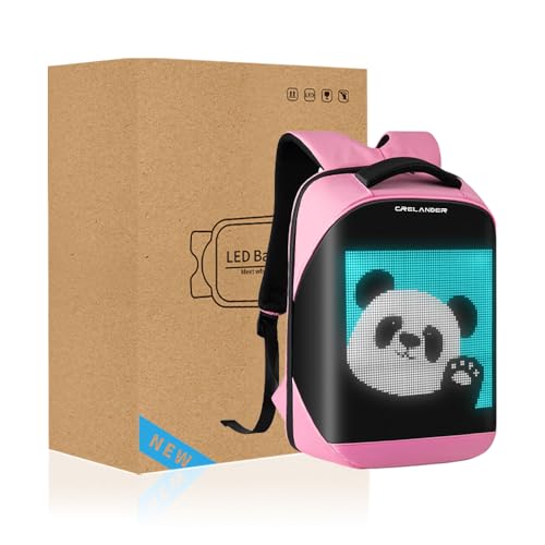 Crelander LED Backpack, 16 inch Smart Dynamic Daypack