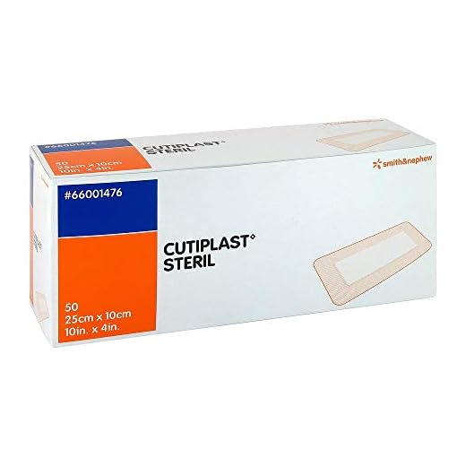 CUTIPLAST steril Wundverband 10x25 cm 50 St