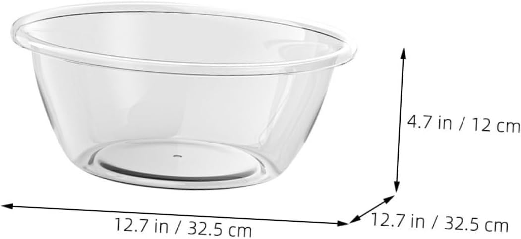Plastic Face Cleansing Washbasin for Salon and Home Large Capacity
