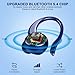 Wireless Earbuds, Bluetooth 5.4 Headphones with 4 ENC Noise Canceling Mic, 50H Playtime Stereo Wireless Earphones with LED Display, Over Ear Buds with Earhooks, IP7 Waterproof for Sport, Deep Blue