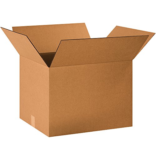 Image of Partners Brand PHD201614SK Heavy-Duty Boxes, 20 inch L x 16 inch W x 14 inch H, Kraft (Pack of 120)