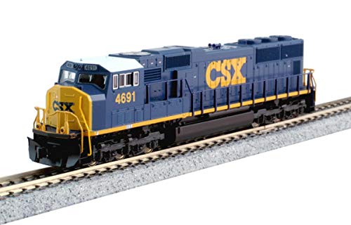 Kato Usa Model Train Products N Emd Sd70M Flat Radiator - Csx #4691 #TOP27