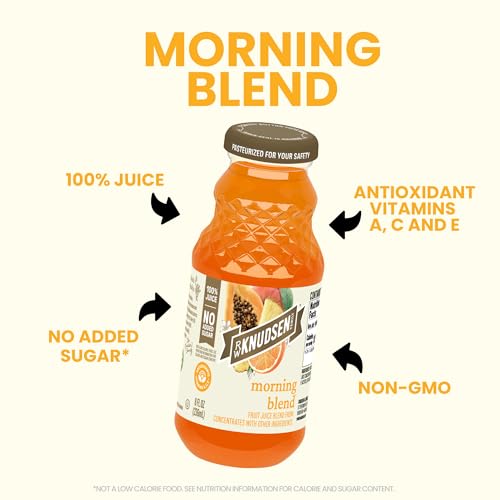 Image of R.W. Knudsen Organic Morning Blend Juice, 8 fl oz (12 Pack)