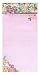 Punch Studio Hummingbird Floral Embellished Magnetic Note Pad with Jewels
