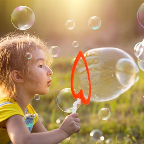37Stück Seifenblasen Set 2 Paar Seifenblasen Groß Stab Perfekt Bubble Sticks Geschenke Buntes Seifenblasen Spielzeug für Sommer Outdoor Kinder Geburtstag Partys Hochzeit