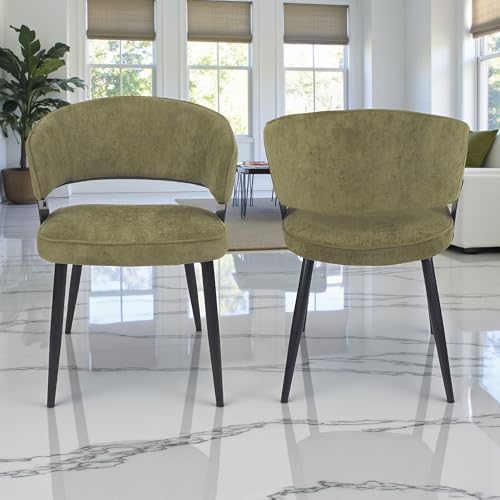 Image of The Attic Estella Urban 6 Seater Dining Set,Green,Titanium & Cream,160Cms