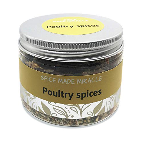 Spice Made Miracle kipkruiden - Best Kruidenmix voor Kip, Turkije, gans, eend gerechten - Spice Rub voor Barbecue…