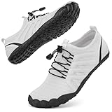 Barefoot Water Shoes Women Men Adult Hiking Swim Beach River Pool Hike Guarding Shoes Aqua Socks Protective Comfort Wide Toe Box Width Rock Climbing Vacation Outdoor 2026 New